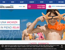 Tablet Screenshot of hotelgiamaica.com